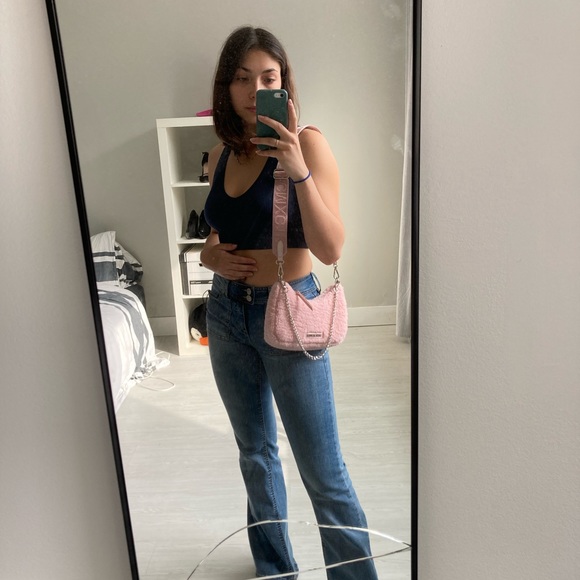 Pink fluffy purse - Picture 2 of 5